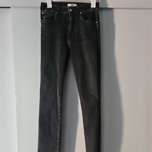 Mavi Women's Black Straight Jean